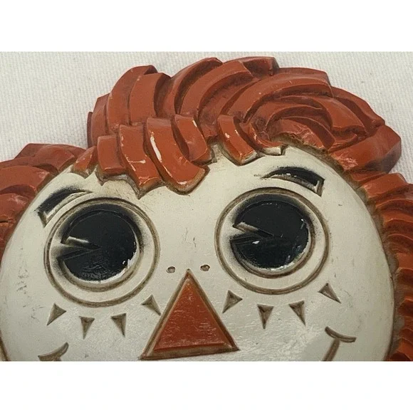 Set 2 Vintage 1977 Raggedy Ann And Andy Wall Hanging Decor Bobbs Merrill Co. 13" - Picture 4 of 14